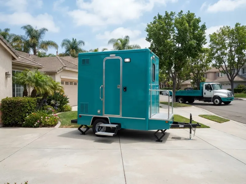 Luxury VIP Restroom Trailers in Gardena, CA